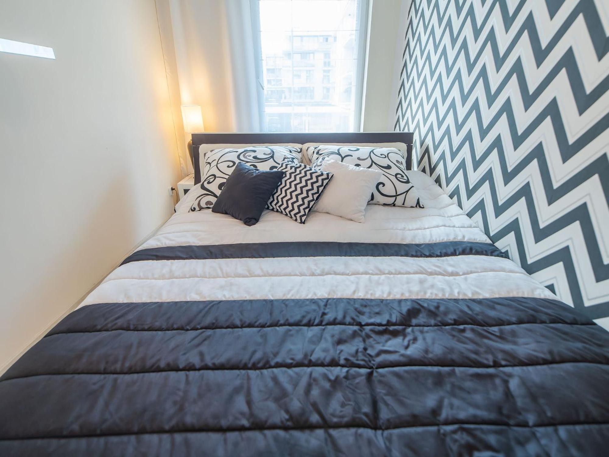 Color Apartments Apartament Black & White Kolobrzeg Bagian luar foto